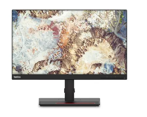 21,5" Lenovo ThinkVision T22i-20 / IPS / 1920 x 1080 / 16:9 / 4 ms / 1000:1 / 250 cd/m / HDMI + DP + VGA / Pivot / Schwarz