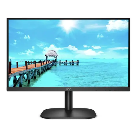21,5" AOC 22B2QAM schwarz / VA / 1920x1080 / 250 cd / 16:9 / 3000:1 / 4 ms / HDMI / VGA / DP / Audioeingang 
