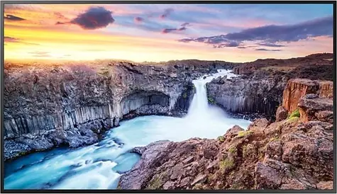 43" Samsung QH43B schwarz / LED / 3840 x 2160 / 3000:1 / 350cd / 1ms / HDMI / DP / USB 