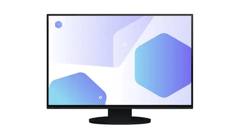 24" Eizo FlexScan EV2485 schwarz / LED / 1920 x 1200 / IPS / 16:10 / 5ms / 1000:1 / 350cd-m2 / HDMI / DP / USB-C / Lautsprecher