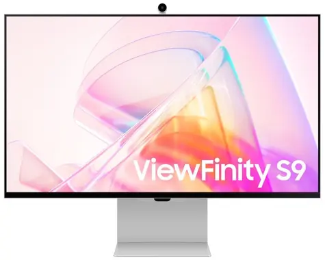 27" Samsung ViewFinity 5K S90PC SMART silber / IPS / 5120 x 2880 / 16:9 / 5ms / 1000:1 / 600cd / Mini-DP 