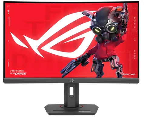 27" Asus ROG Strix XG27WCS schwarz / 2560x1440 / 1ms / 3000:1 / 400cd-m2 / 1x HDMI + 1x DP + 1x USB-C / VESA