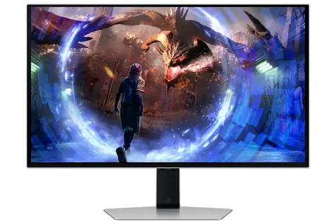 27" Samsung Odyssey G6 G60SD schwarz / OLED / 2560x1440 / 16:9 / 0,03ms / 1000000:1 / 250cd-m2 / HDMI + DP / VESA