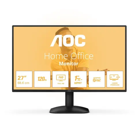 27" AOC 27B31H schwarz / IPS / 1920x1080 / 16:9 / 4 ms / 1500:1 / 300 cd/m / HDMI + VGA / VESA