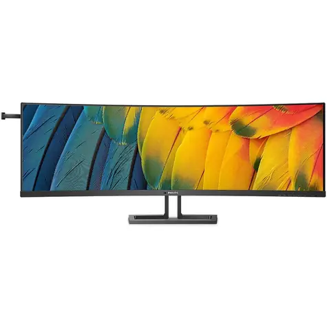 45" PHILLIPS 45B1U6900C/00 schwarz / VA / 5120 x 1440 / 32:9 / 4 ms / 450 cd / 3000:1 / HDMI+DP+USB-C / USB / Lautsprecher
