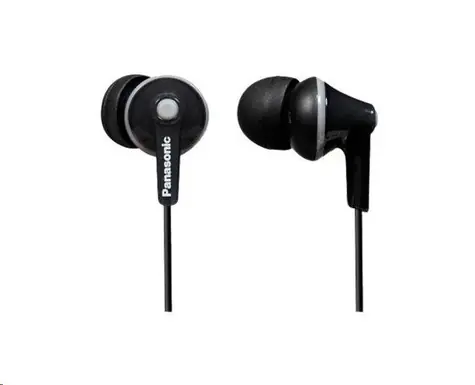 Panasonic RP-HJE125E-K schwarz / Stereo-Kopfhörer / 3,5-mm-Klinke 