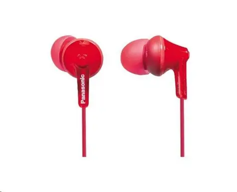 Panasonic RP-HJE125E R rot / Stereo-Kopfhörer / 3,5-mm-Klinke 