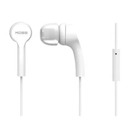 Koss KEB9i weiß / Steckerkopfhörer mit Mikrofon / 3,5-mm-Klinke / 1,2 m / ohne Code