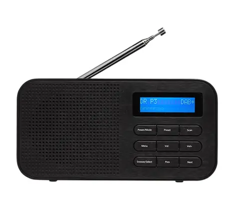 Denver DAB-42 Kompaktradio / DAB+ / UKW / LCD-Display / 1W RMS