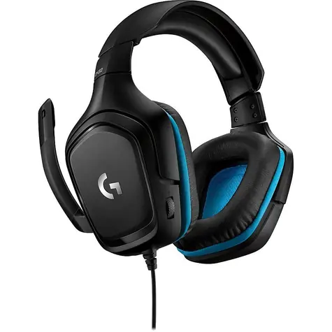 Logitech G432 7.1 schwarz / Gaming-Headset mit Mikrofon / für PC & Mac & PS4 & Xbox One & Nintendo Switch / Kabel 2m