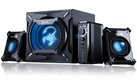 Genius GX GAMING SW-G2.1 2000 Ver. II / Lautsprecher / 2.1/ 45W / schwarz