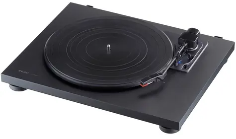Teac TN-180BT-A3 schwarz / Plattenspieler / 33 & 45 & 78 U/min / BT / RCA / Vorverstärker 