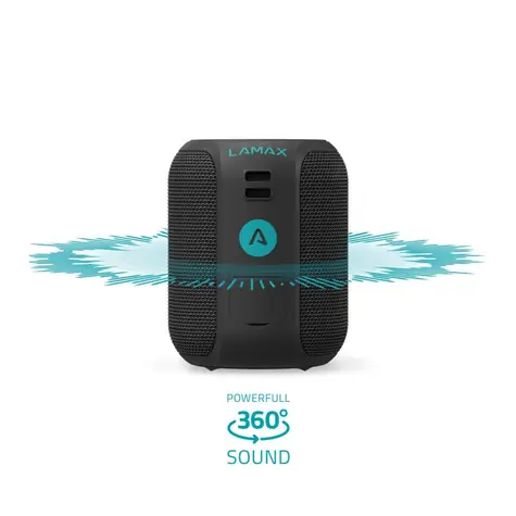 Lamax Sounder2 Mini / Bluetooth-Lautsprecher / 15 W / IP66 / Bluetooth 5.0 / USB-C
