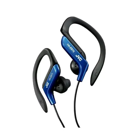 JVC HA-EB75ANU blau-schwarz / Sportkopfhörer / 3,5-mm-Klinke / 1,2 m