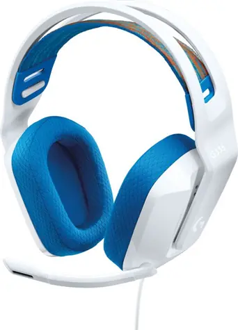 Logitech G335 weiß / Gaming-Headset mit Mikrofon / für PC & PS4 & Xbox One & Nintendo Switch / Kabel 1,8m
