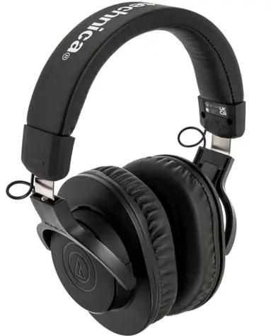 Audio-Technica ATH-M20xBT schwarz / Kabellose Kopfhörer / mit Mikrofon / Bluetooth 5.0