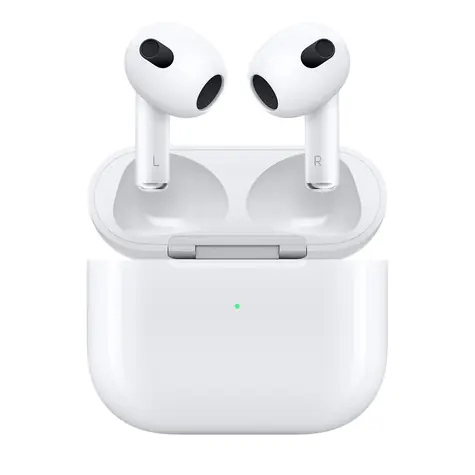 Apple AirPods (2022) 3. Generation / kabellose Kopfhörer / BT 5.0 / mit beleuchtetem Ladecase