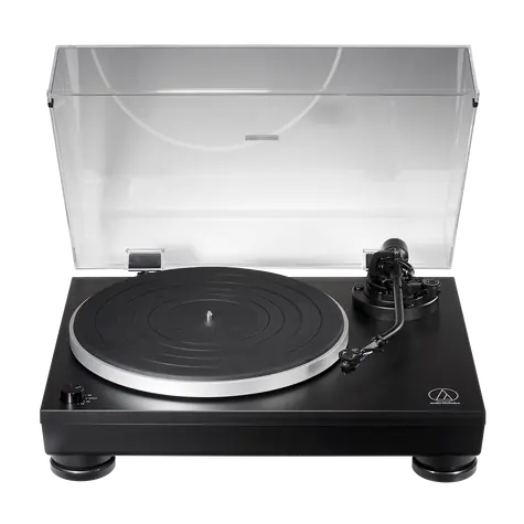 AUDIO TECHNICA AT-LP5X schwarz / Plattenspieler / 33,1 & 33,3 & 45 U/min / RCA / Vorverstärker  
