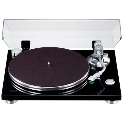 Teac TN-3B-SE schwarz / Plattenspieler / 33 & 45 / RCA / Vorverstärker 