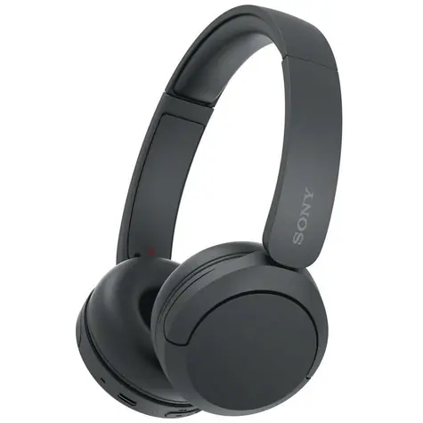 Sony WH-CH520 schwarz / Kabellose Kopfhörer mit Mikrofon / Bluetooth 5.2 