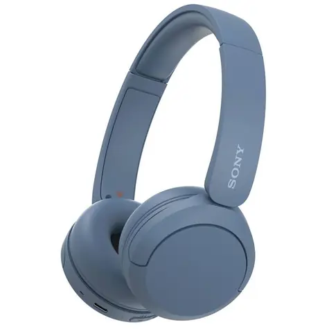 Sony WH-CH520 blau / Kabellose Kopfhörer mit Mikrofon / Bluetooth 5.2 