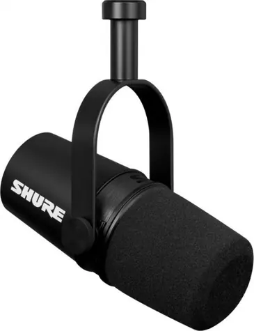 Shure MV7X schwarz / Dynamisches Mikrofon / XLR / 50 - 16000 Hz