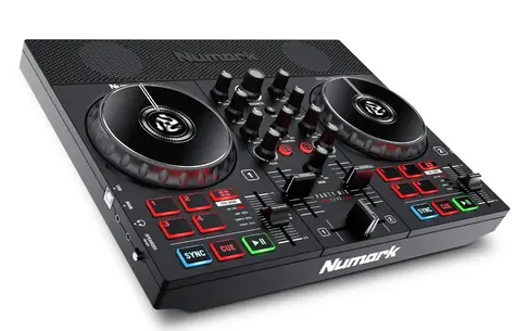 Numark Party Mix Live schwarz / Digitalmixer / 2 Kanäle / 3,5-mm-Klinke / USB-B