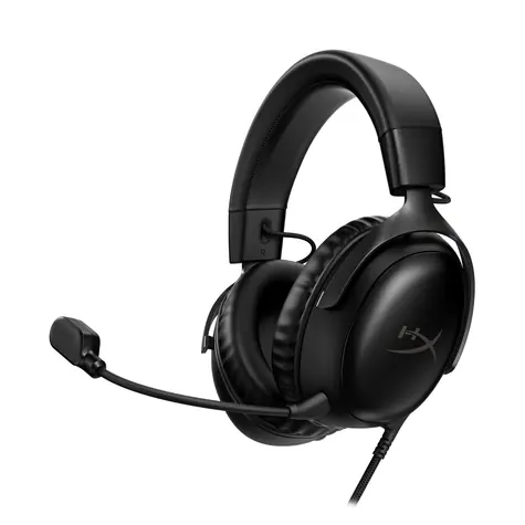 HyperX Cloud III schwarz / Gaming-Headset / Mikrofon / 3,5-mm-Klinkenanschluss / USB