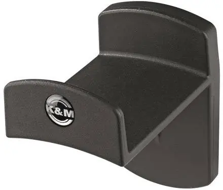 K&M 16312 Wandhalterung für Kopfhörer schwarz