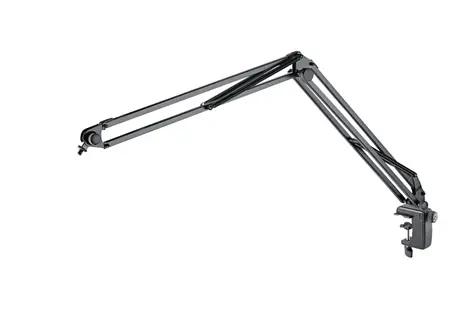 K&M 23840 Mikrofontischarm Schwarz / Gewinde 3/8" oder 5/8"
