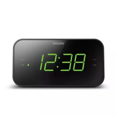 Philips TAR3306/12 schwarz / Radiowecker / UKW