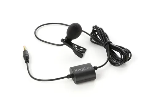 IK Multimedia iRig Mic Lav 2er-Pack / Ansteckmikrofon / omnidirektional / TRRS-Minibuchse 