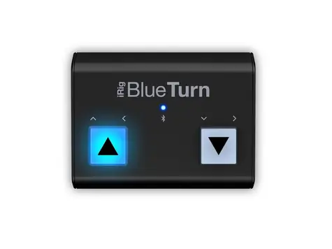 IK Multimedia iRig BlueTurn / Bluetooth-Seitenwender / für Apple iPhone/iPad/Mac/Android