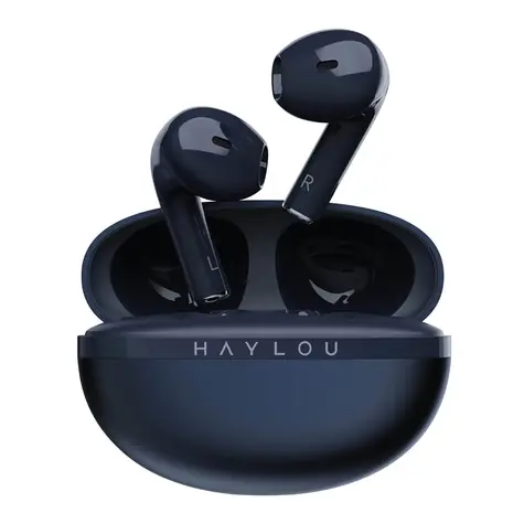 Haylou X1 2023 TWS Blau / Kabellose Kopfhörer / Bluetooth 5.3 / USB-C / IPX4