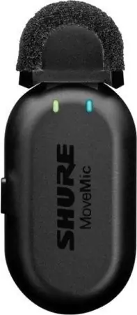 Shure MoveMic MV-ONE Z6 schwarz / Kabelloses Ansteckmikrofon / IPX4