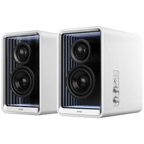 Edifier QR65 weiß / 2.0 / Lautsprecher / BT 5.3 / USB / RCA / 70 W 