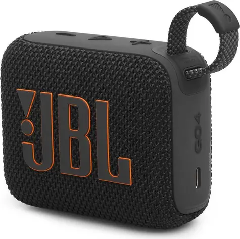 JBL GO 4 schwarz / Tragbarer Lautsprecher / Bluetooth / IP67 / Ausdauer 7 Stunden