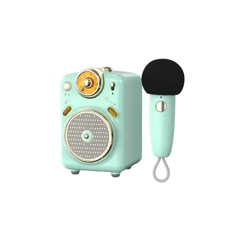 Divoom Reset Club „Fairy OK“ grün / Tragbarer Lautsprecher / 10W / Bluetooth 5.0 / MicroSD