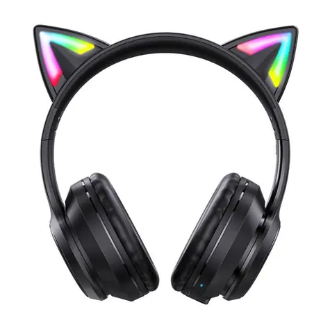 ONIKUMA B90 schwarz / Kabellose Kopfhörer / Mikrofon / BT 5.0 / 3,5-mm-Buchse / RGB