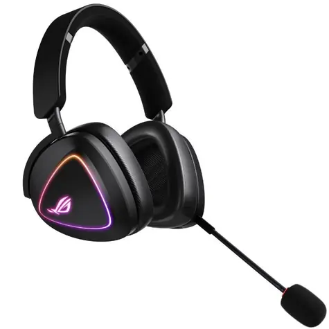 Asus ROG Delta II schwarz / kabellose Kopfhörer / Mikrofon / Bluetooth / bis zu 110 Stunden  