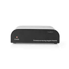 Nedis Vorverstärker / Eingangsanschluss: 1x RCA / Ausgangsanschluss: 1x RCA / 2 Kanäle / Plattenspieler / Phono 