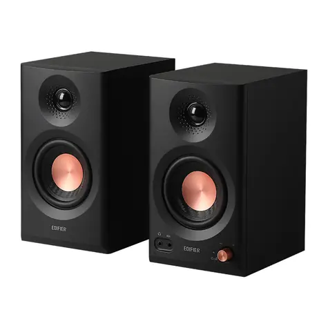 Edifier MR3 Hi-Fi schwarz / 2.0 / Lautsprecher / AUX / Bluetooth / RCA / RMS 36W