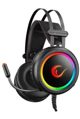 Rampage STORMY 7.1 schwarz / Gaming-Headset / Mikrofon / 7.1 / USB-A / 2 m