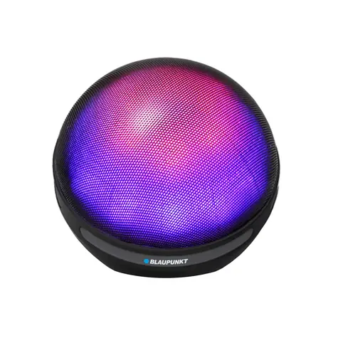 Blaupunkt BT08LED schwarz / tragbarer Lautsprecher / Radio / 5 W / AUX / BT / Akkulaufzeit bis zu 4 Stunden.