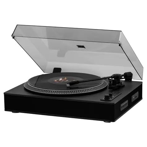 Sencor STT 510UBA / Plattenspieler / Bluetooth / USB / SD / 2x 5W RMS