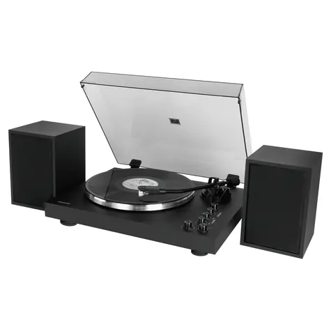 Sencor STT 650SBA / Plattenspieler / Bluetooth / USB / SD / 2x 15W RMS