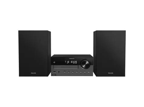 Philips TAM4505M2 schwarz / Mikro-System / FM / DAB+ / CD / USB / BT / 80-W-Lautsprecher