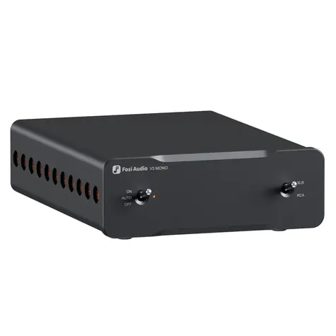 FOSI V3 Mono-48V schwarz / Verstärker 240 W / RCA / XLR