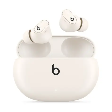 Beats Studio Buds + Ivory / kabellose Kopfhörer / Mikrofon / ANC / Bluetooth / IPX4