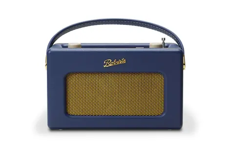 Roberts Radio Revival iStream3L Mitternachtsblau / Tragbares Radio / DAB+ und FM / USB / Bluetooth + WLAN / LCD-Display / 3,5-mm-Klinkenanschluss 